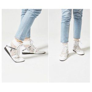 Plie White Mesh Dance boots
